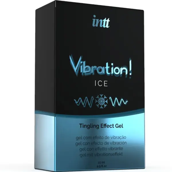 INTT - Potente estimulante íntimo gel vibrador efecto frío 15ml - Imagen 3