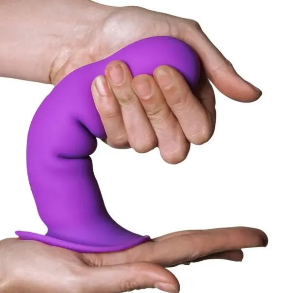 ADRIEN LASTIC - Hitsens 3 Dildo de Silicona Violeta - Imagen 2