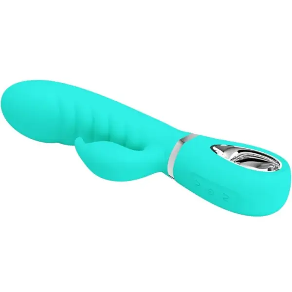 Pretty Love - Vibrador Punto G Multifunción Verde Agua - Imagen 3