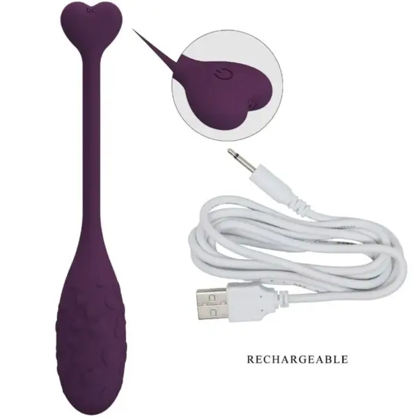 Pretty Love - Huevo vibrador lila controlado por app - Imagen 7