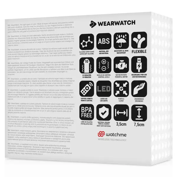 WEARWATCH - Huevo Control Remoto Technology Watchme Agua Marina - Imagen 8