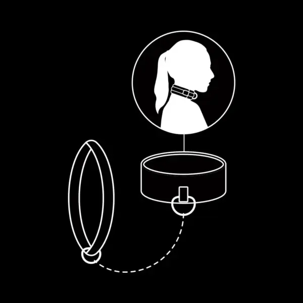 Fetish Submissive - Collar con Cadena y Forro de Neopreno - Imagen 11