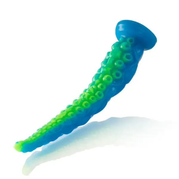 EPIC - Scylla Dildo Tentáculo Fino Fluorescente Tamaño Pequeño - Imagen 4