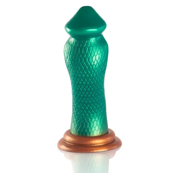 EPIC CYBERSILICOCK - Python Dildo Cobra Verde para Placer Épico - Imagen 6