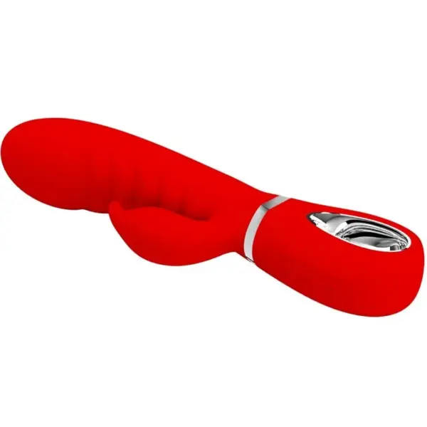 Pretty Love - Vibrador multifuncional de punto G rojo - Imagen 3