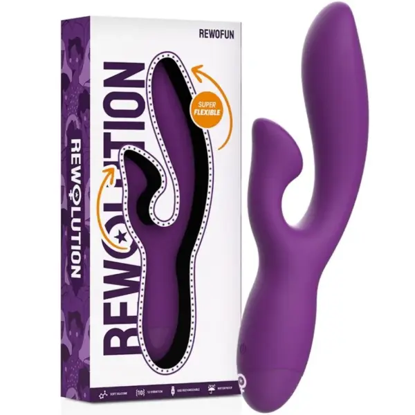 Rewolution - RewoFun Vibrador Flexible con Rabbit - Imagen 3