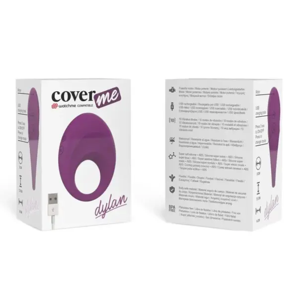 COVERME - Anillo recargable Dylan compatible con tecnología Watchme - Imagen 7