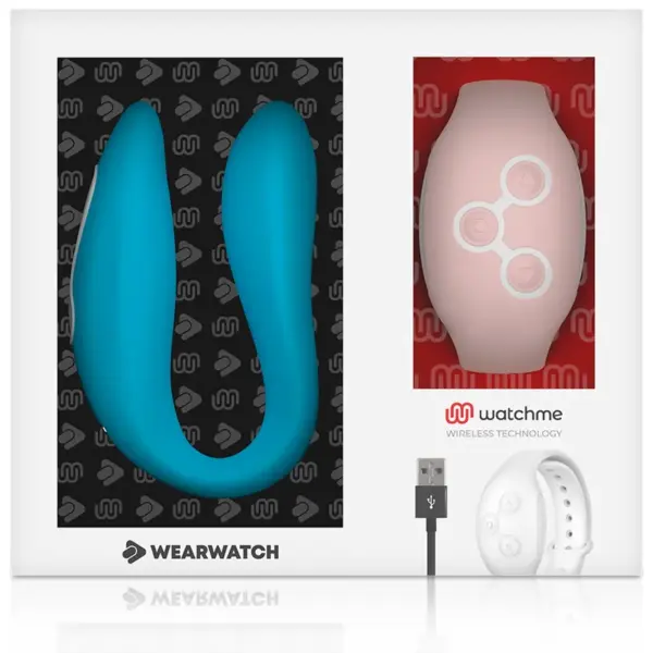 WEARWATCH - Vibrador Dual Technology Watchme Añil / Rosa - Imagen 8