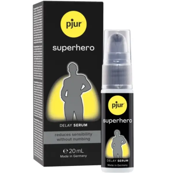 PJUR - Superhero Serum Retardante Concentrado 20 ML para Placer Prolongado