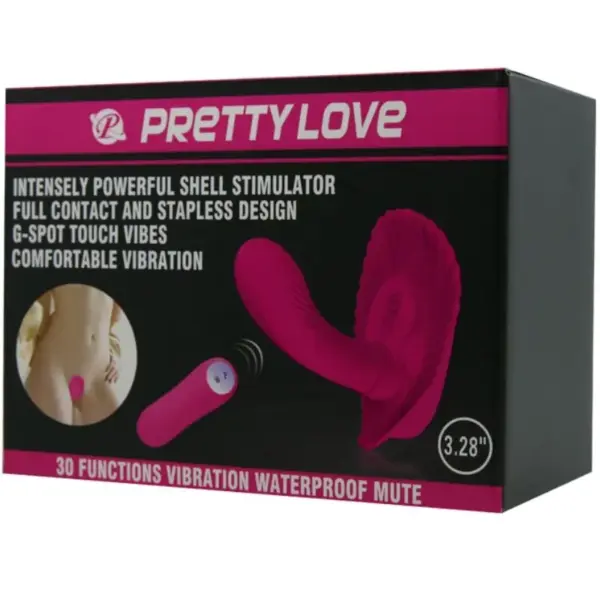 Pretty Love - Concha Estimuladora Control Remoto - Imagen 8