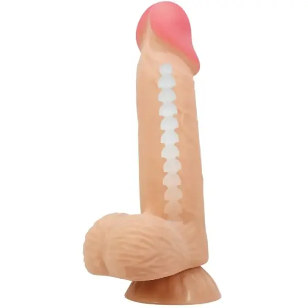 Pretty Love - Sliding Skin Series Dildo Realístico con Ventosa 20.6 cm - Imagen 5