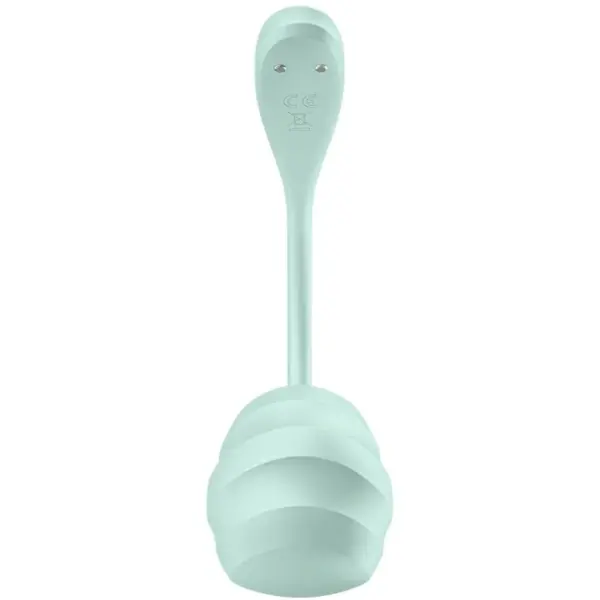 Satisfyer - Smooth Petal Estimulador Punto G Verde Agua con App Gratuita - Imagen 2