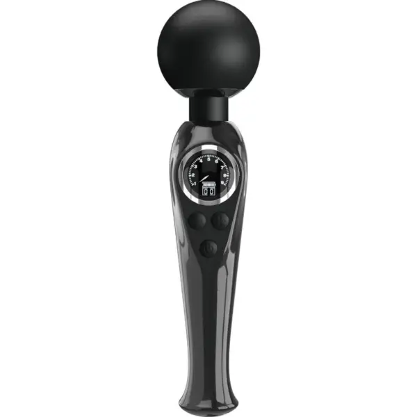 Pretty Love - Vibrador Wand Negro Skyler