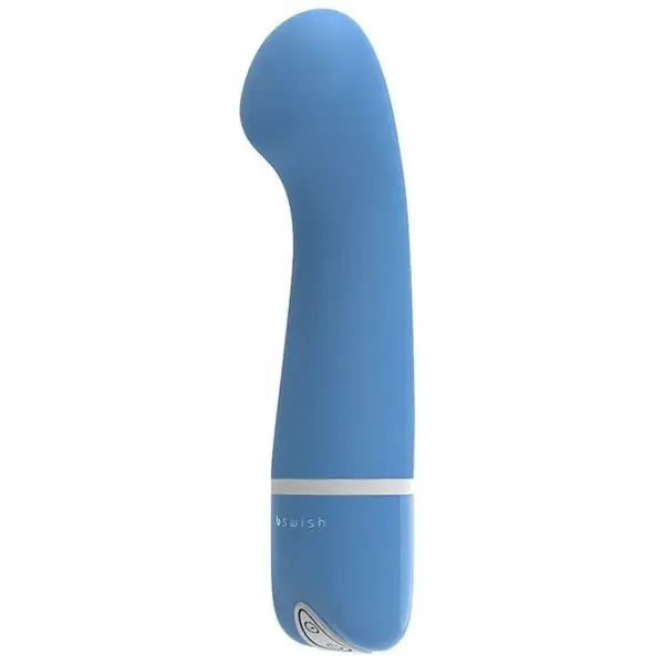 B SWISH - Bdesired Deluxe Curve Azul Lagoon - Vibrador Erótico de Silicona - Imagen 5