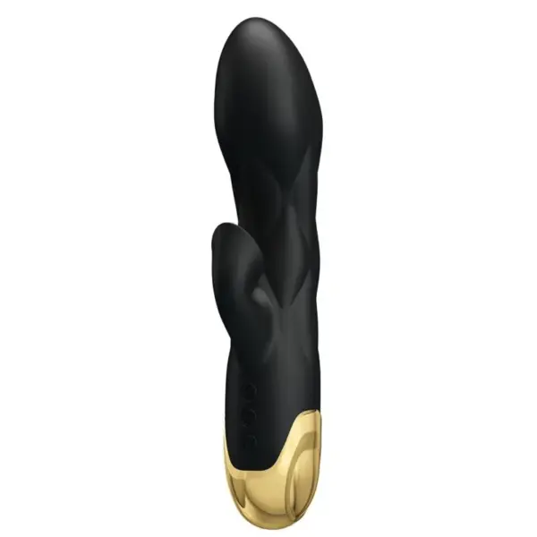 Pretty Love - Vibrador de lujo negro con función de succión y vibración