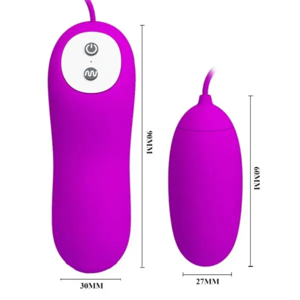 Pretty Love - Huevo vibrador Eunice para placer intenso - Imagen 3