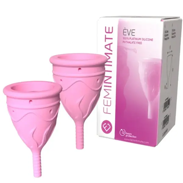 FEMINTIMATE - EVE COPA MENSTRUAL SILICONA - TALLA L - Imagen 6