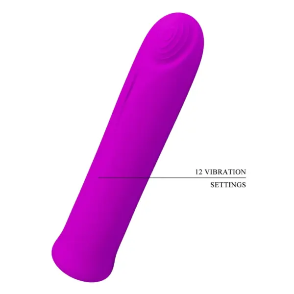 Pretty Love - Vibrador mini Curtis morado - Imagen 8