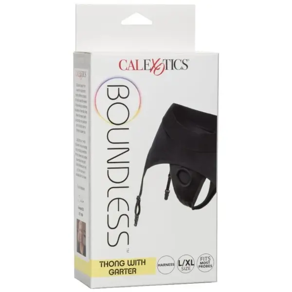 CALEXOTICS - Boundless Arnés Tanga con Ligüero S/M - Imagen 4