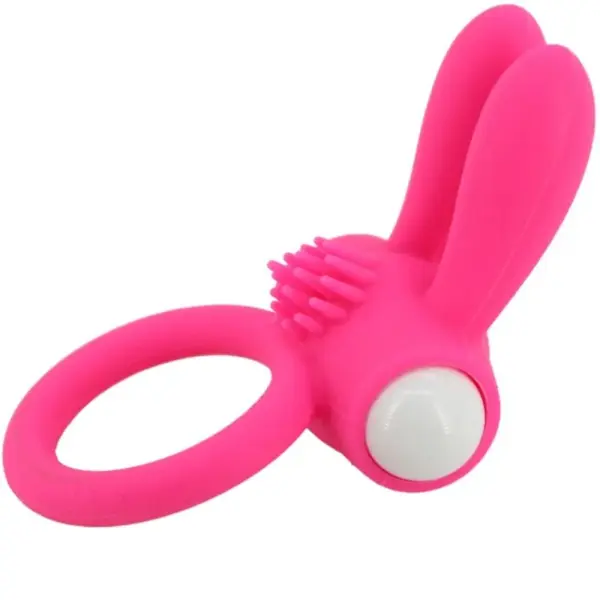 ARMONY - Mr Bunny Anillo Vibrador Silicona Pink - Imagen 3