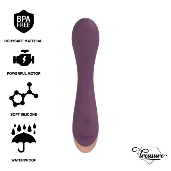 Treasure Hansel - Vibrador G-Spot con Tecnología Inalámbrica Watchme - Imagen 2