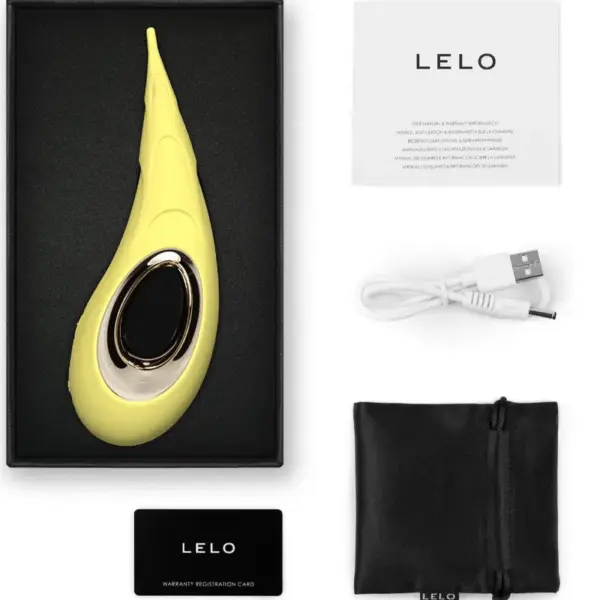 LELO - Dot Cruise Estimulador de Clítoris Amarillo - Imagen 5