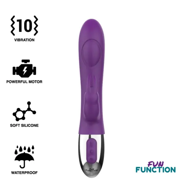 FUN FUNCTION - Combi Double Tapping - Vibrador Rabbit Potente