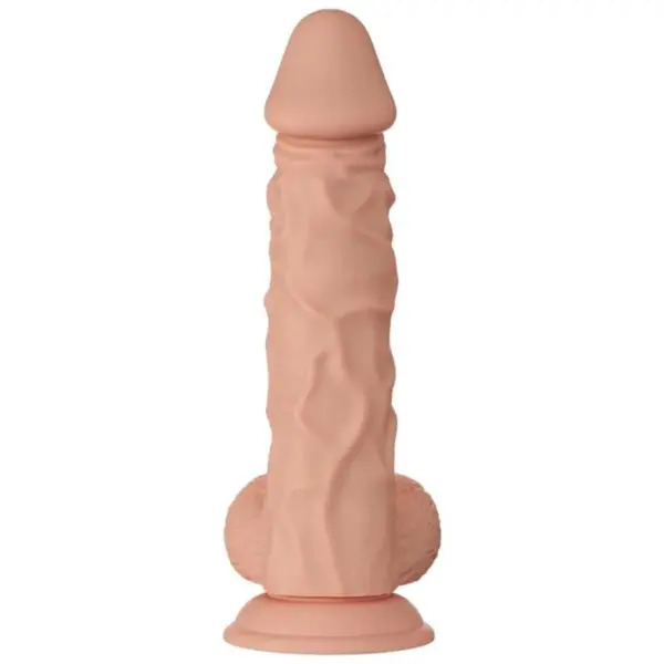 Beautiful Encounter - Dildo Realista Flexible 24 cm Natural - Imagen 3