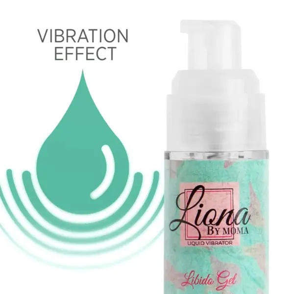 LIONA BY MOMA - Vibrador Líquido Libido Gel 15 ml