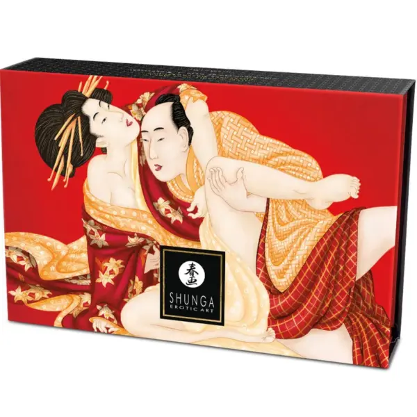 SHUNGA - Kit Polvos de Masaje Comestibles Fresa - Imagen 4