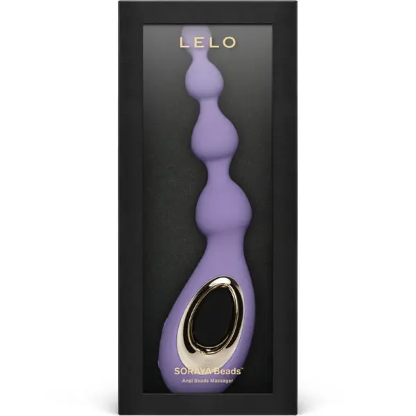 LELO - SORAYA BEADS Masajeador Anal Violeta - Imagen 4