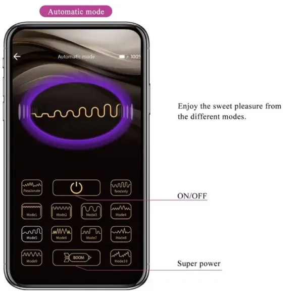 Pretty Love - Elvira Kegel Balls App Control Remoto Morado - Imagen 13