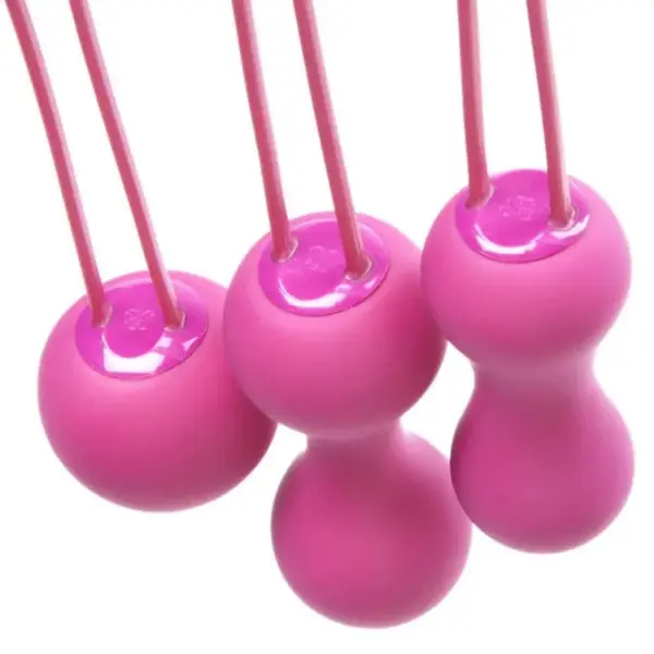 JE JOUE - Bolas Kegel Ami - Fucsia para un Suelo Pélvico Saludable y Placentero - Imagen 2