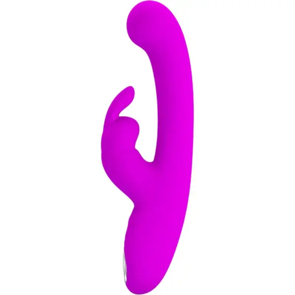 Pretty Love - Vibrador rabbit con licking morado - Imagen 2