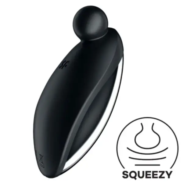 Satisfyer Spot On 2 - Vibrador Lay-On Negro para Estimulación Clitoriana - Imagen 3