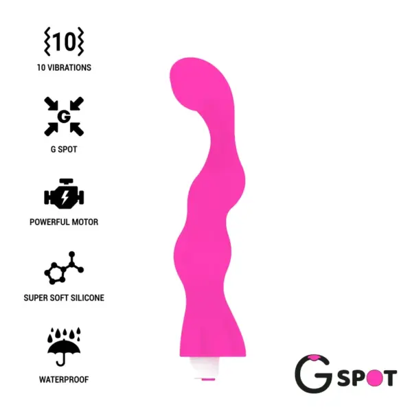 G-SPOT - Vibrador Punto G George Rosa Chicle