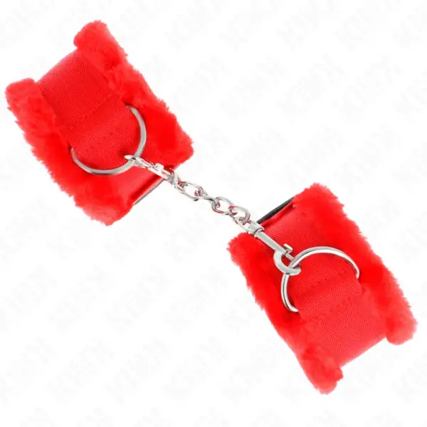 KINK - Muñequeras Forradas Rojo Ajustable 17-31 cm x 7 cm - Imagen 2