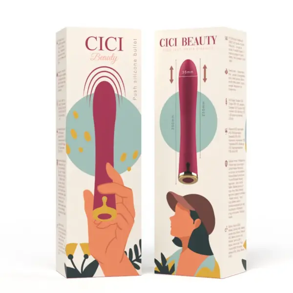 CICI BEAUTY - Vibrador Premium Silicone Up & Down - Imagen 8