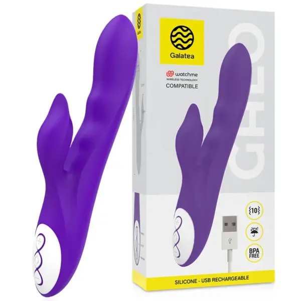 Galatea - Galo Vibrador Lila Compatible con Watchme Wireless Technology - Imagen 2