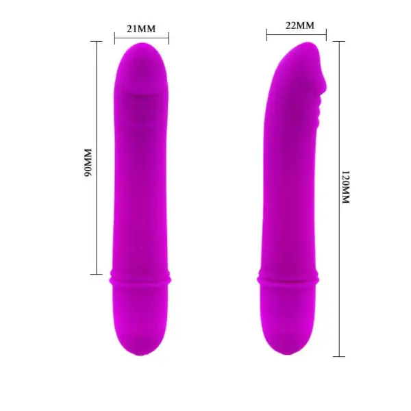 Pretty Love - Vibrador mini Beck lila de alta calidad - Imagen 6