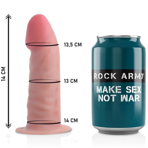 ROCKARMY - Arnés + Dual Density Tiger Dildo Realista 14 cm -O- 4.46 cm - Imagen 5