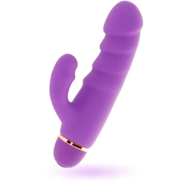 INTENSE - Crass Vibrador de Silicona Lila con 20 Modos de Vibración - Imagen 4