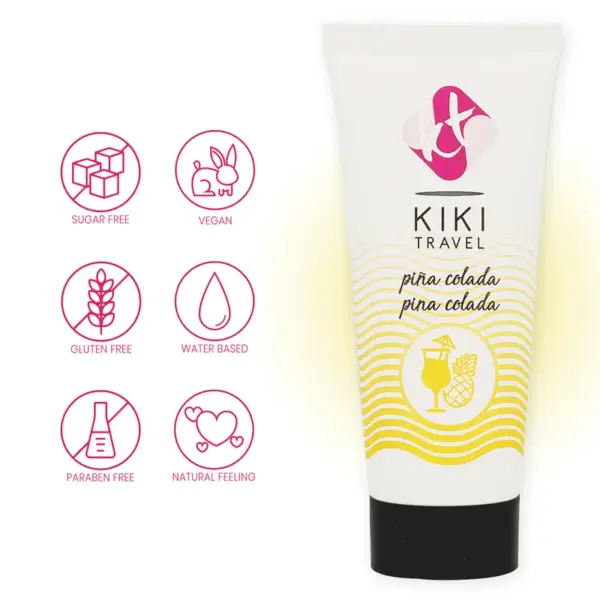 Kiki Travel - Lubricante Sabor a Piña Colada 50 ml - Imagen 4