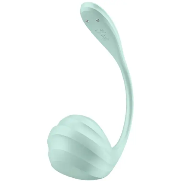 Satisfyer - Smooth Petal Estimulador Punto G Verde Agua con App Gratuita - Imagen 3