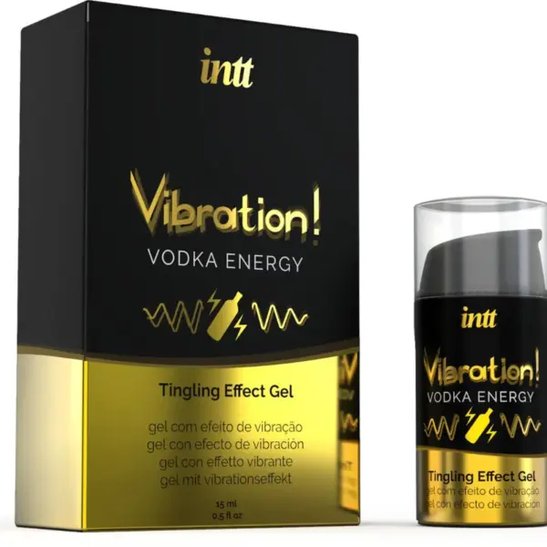 INTT - Potente Estimulante Íntimo Gel Vibrador Líquido Vodka 15ml - Imagen 2