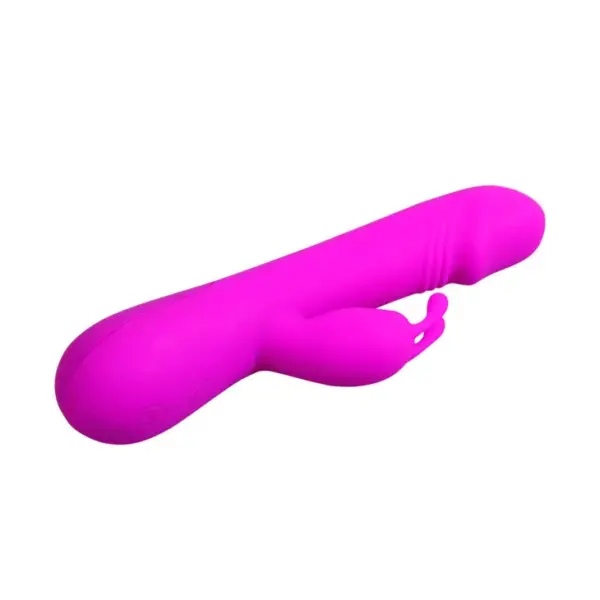 Pretty Love - Vibrador rabbit con licking morado - Imagen 3