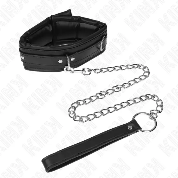 KINK - Collar con Correa 65 cm Pesado Modelo 4 Ajustable 36.5-50 cm - Imagen 3