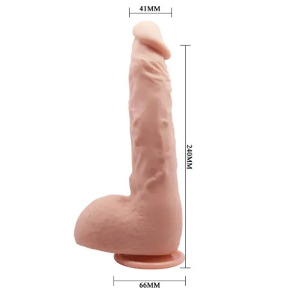 BAILE - DILDO REALISTICO JASON NATURAL 24 CM - Imagen 2