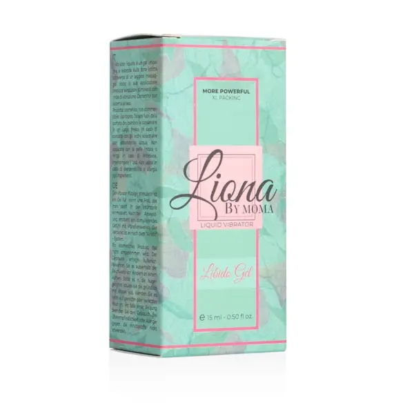 LIONA BY MOMA - Vibrador Líquido Libido Gel 15 ml - Imagen 6