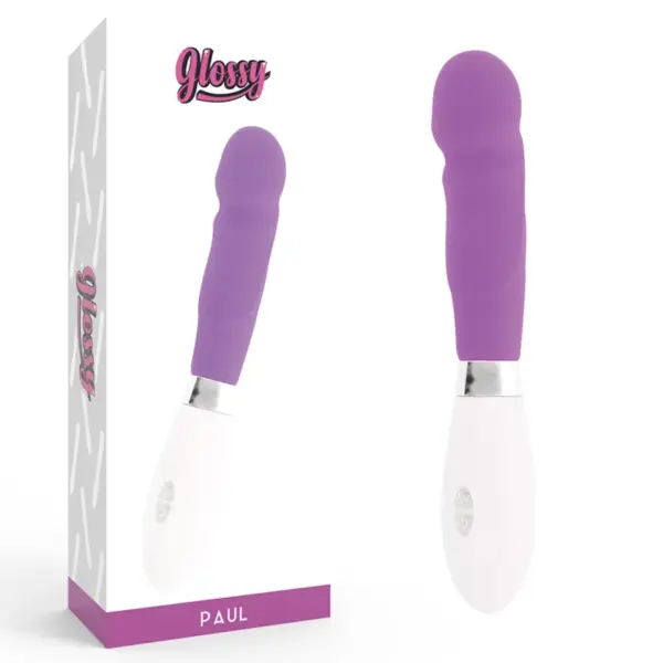 GLOSSY - Vibrador Paul Lila para Placer Intenso